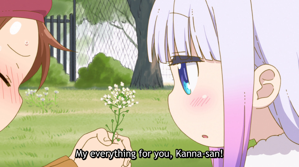 Language of flowers in Dragon Maid